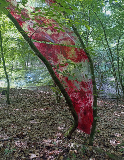 Maren Hansen, Im Wald II, Installation