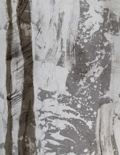 Maren Hansen, Ausstellung "Mäandern", Fensterzeichnung, Ausschnitt 5