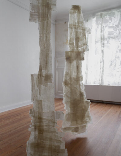 Maren Hansen, Skulptur, "Duo" Raumansicht 3