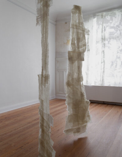 Maren Hansen, Skulptur, "Duo" Raumansicht 2