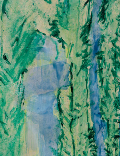 Maren Hansen / Gewachsen / Bilfahne 3 Ansicht A Detail