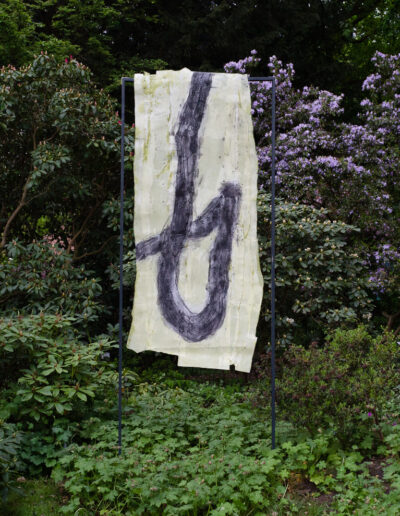 Maren Hansen / Gewachsen / Bilfahne 6 Ansicht A / Querformat